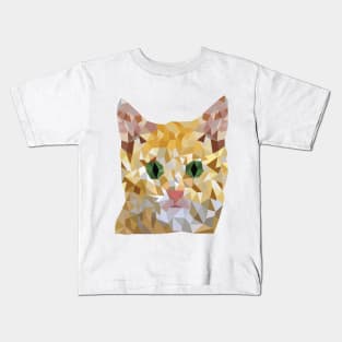 Geo Cat Kids T-Shirt